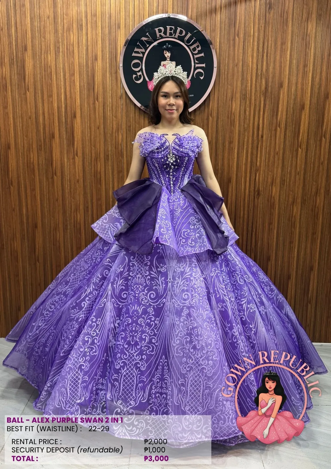 Ball Gowns: Purple 199